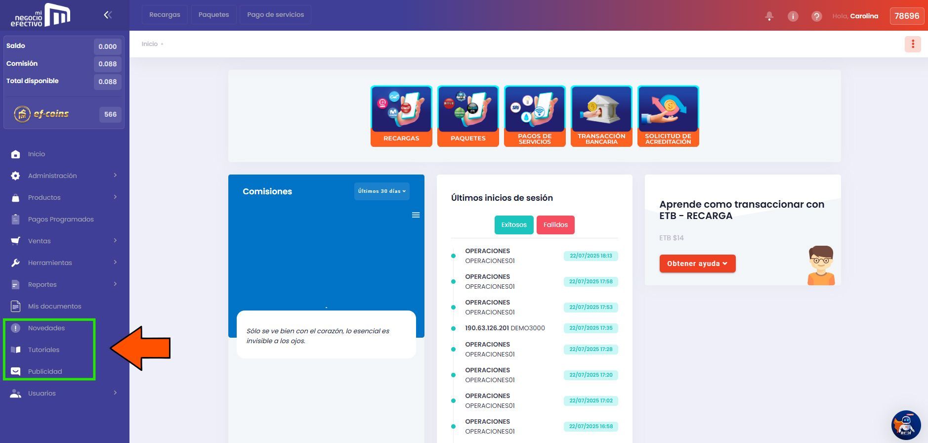 Recursos didácticos en Plataforma Web