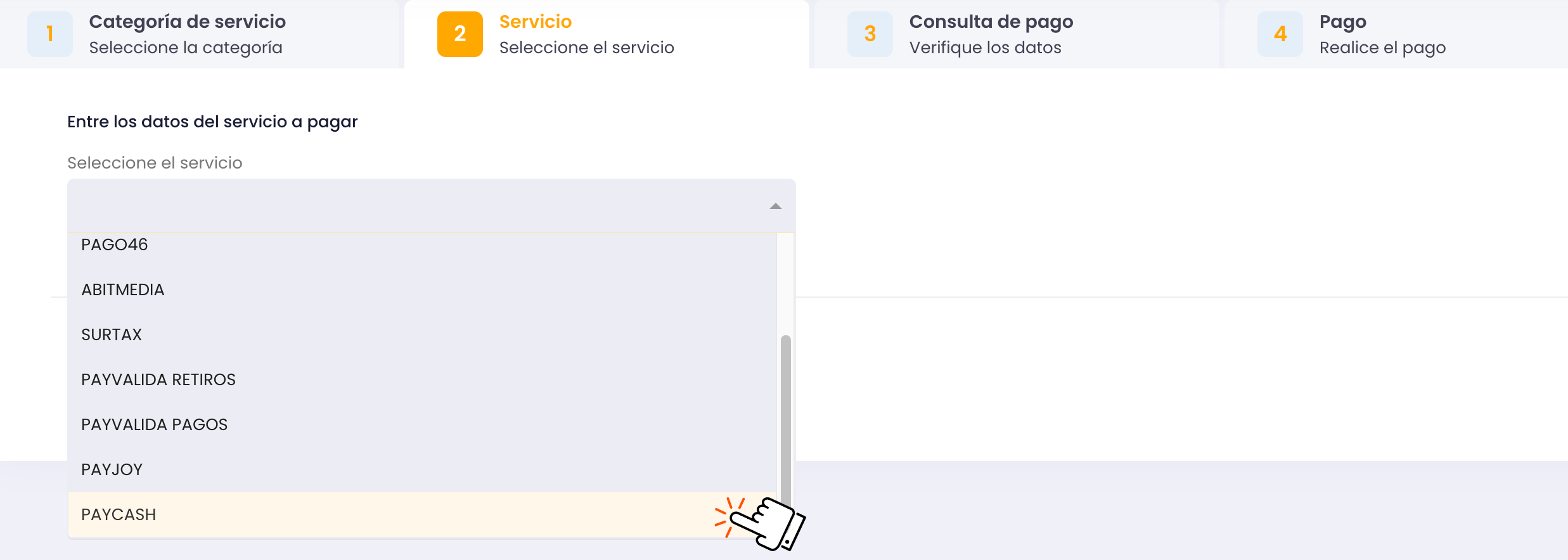 Escoge Paycash
