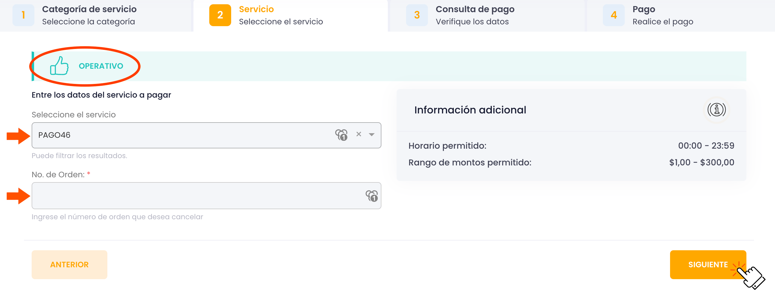 Número de orden