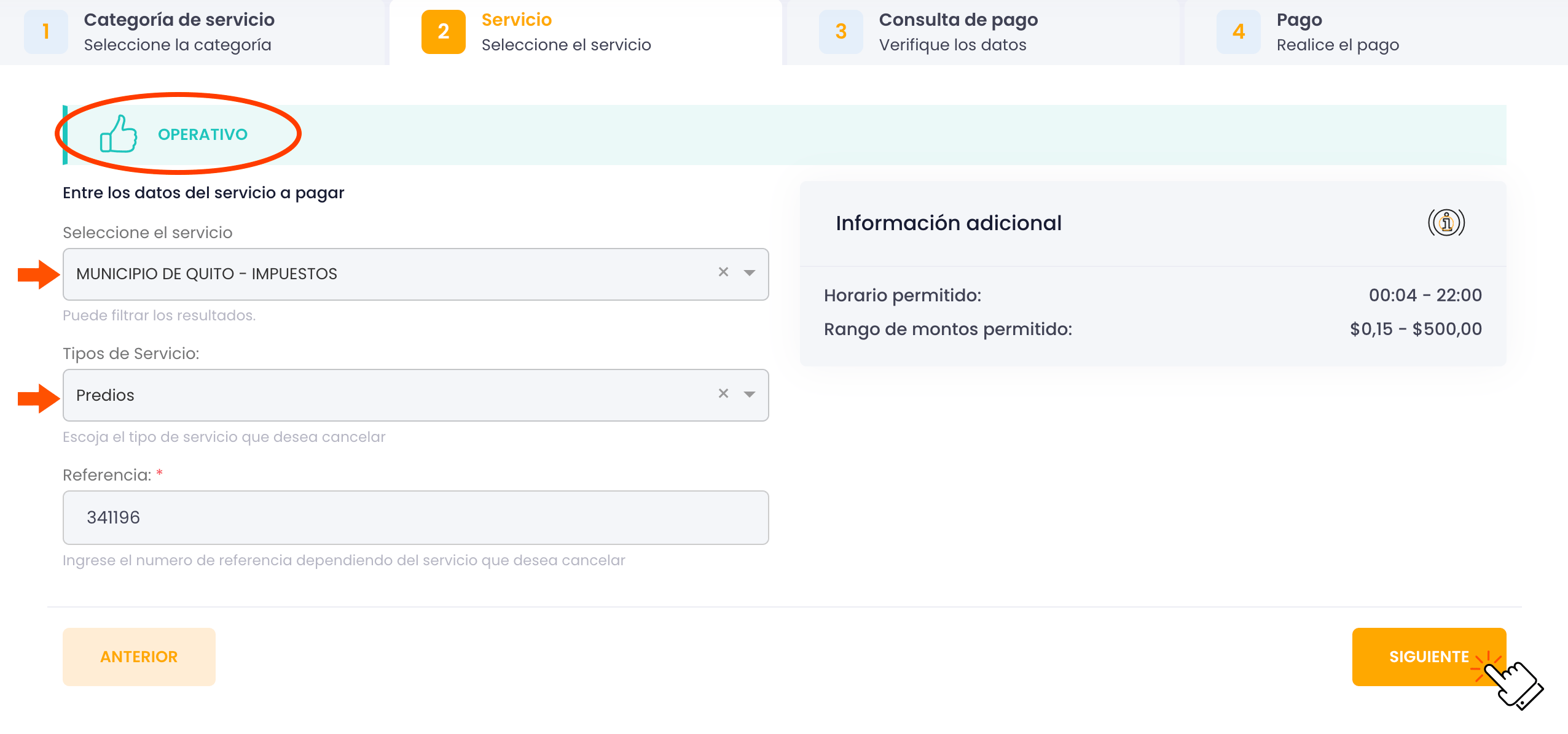 Completa los datos