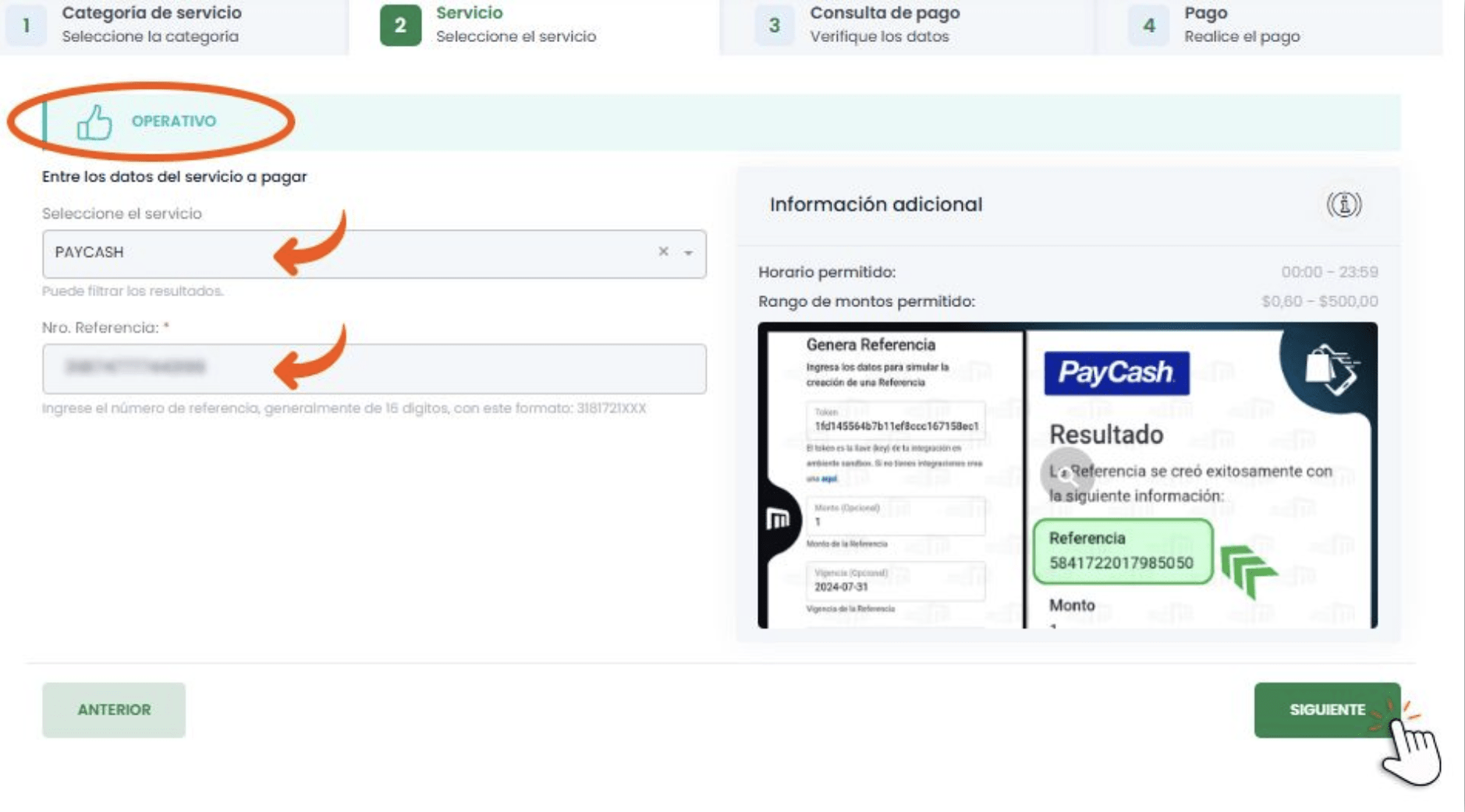 Número de referencia