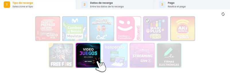 Selección Videojuegos plataforma