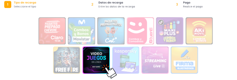 Selección Videojuegos plataforma