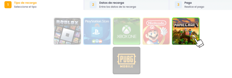 Selección Minecraft plataforma