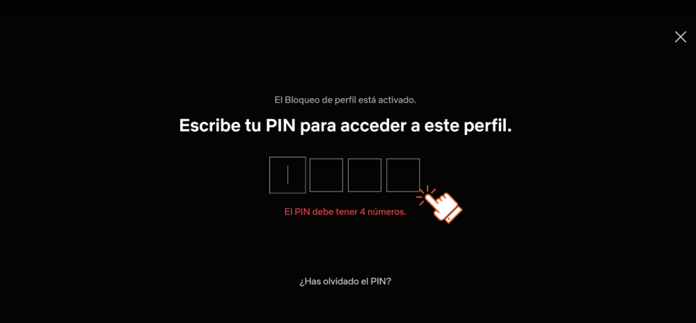 Ingresa el PIN