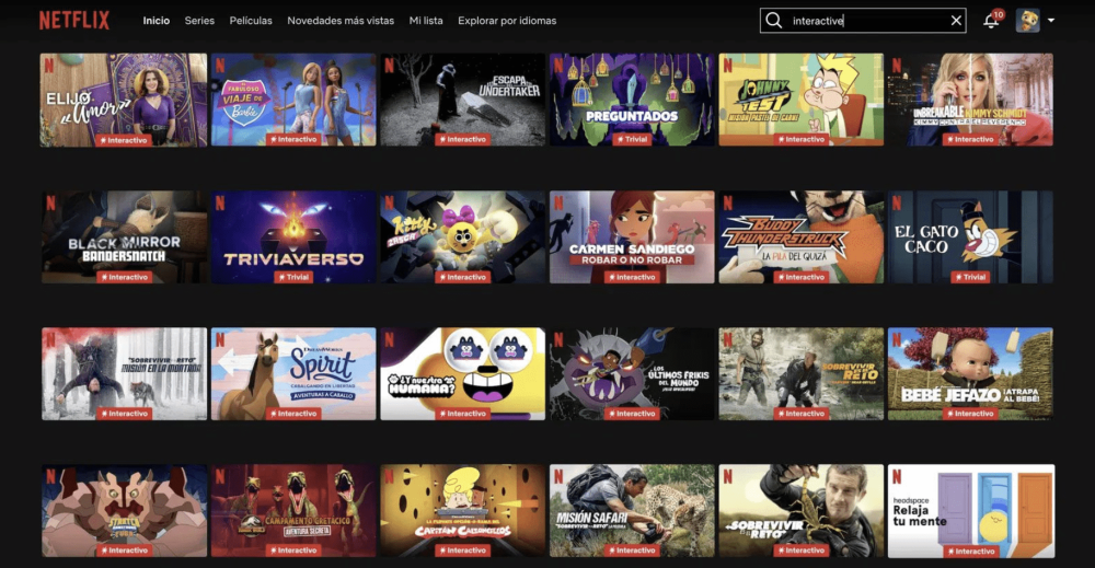 Disfruta Netflix